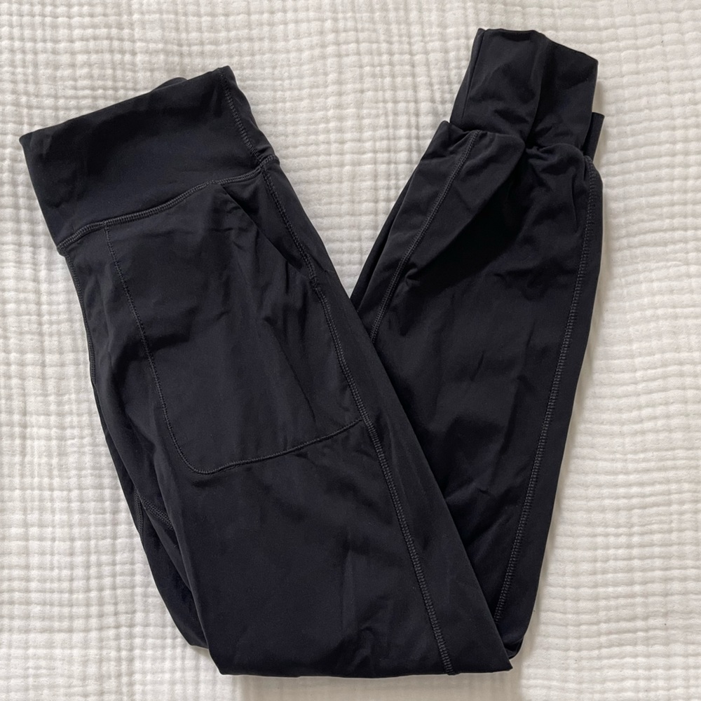 One black joggers